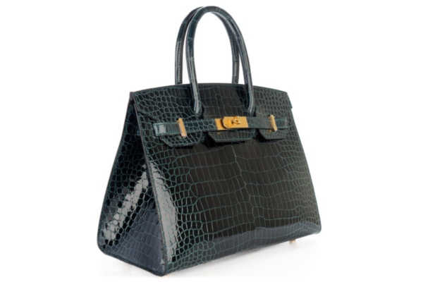 Hermès Birkin 30 Vert Cyprus Shiny Alligator Gold Hardware - Image 2